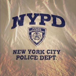 VINTAGE NYPD POLICE DEPTARTMENT SHIRT